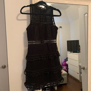 Lulu’s lace black dress